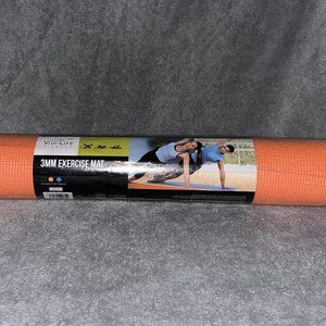vivi life fitness 3 mm exercise mat